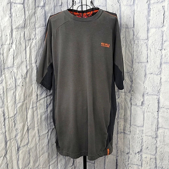 CRAGHOPPERS BEAR GRYLLS Men's Gray and Black‎ T Shirt Large - Picture 1 of 8
